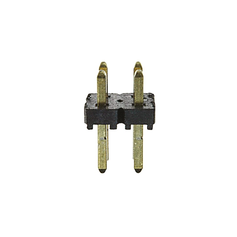 10 pcs - TLW-102-05-G-D Samtec TLW Series Straight Through Hole Pin Header, 4 Contact(s), 2.54mm Pitch, 2 Row(s), Unshrouded