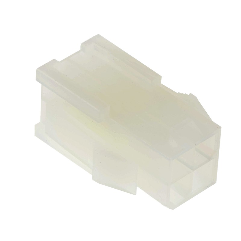 20 pcs - 39-01-2041 Molex, Mini-Fit Jr Plug Connector Housing, 4.2mm Pitch, 4 Way, 2 Row