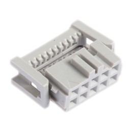 10 pcs - 89110-0101 3M 10-Way IDC Connector Socket for Cable Mount, 2-Row