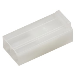 20 pcs - 47380 Molex, STANDARD .093' Male Connector Housing, 6.7mm Pitch, 2 Way, 1 Row