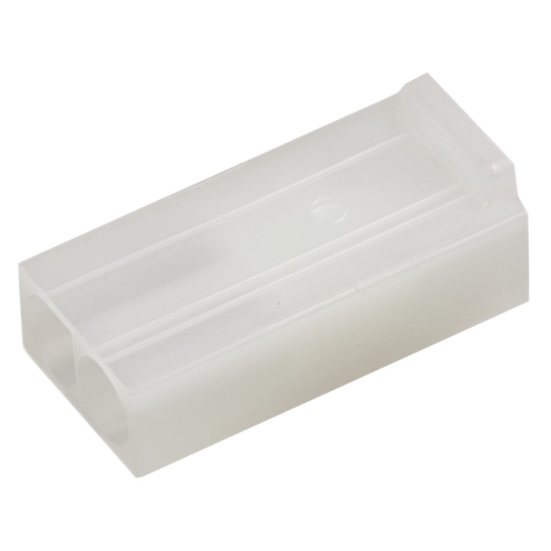 20 pcs - 47380 Molex, STANDARD .093' Male Connector Housing, 6.7mm Pitch, 2 Way, 1 Row