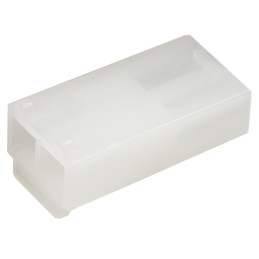 20 pcs - 47380 Molex, STANDARD .093' Male Connector Housing, 6.7mm Pitch, 2 Way, 1 Row