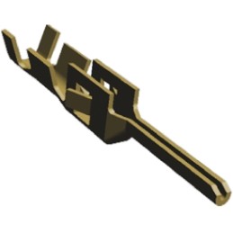 50 pcs - 1-794612-2 TE Connectivity Micro MATE-N-LOK Series Male Crimp Terminal, 24AWG Min, 20AWG Max