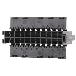 10 pcs - 929504-7 TE Connectivity, Junior Power Timer Female Connector Housing, 5mm Pitch, 22 Way, 2 Row