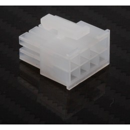 20 pcs - 39-01-2080 Molex, Mini-Fit Jr Receptacle Connector Housing, 4.2mm Pitch, 8 Way, 2 Row