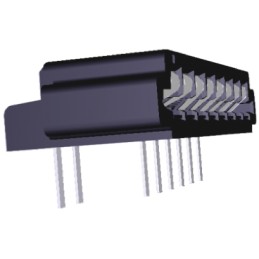 10 pcs - 5-487508-5 TE Connectivity, Trio-Mate 2.54mm Pitch 6 Way Right Angle Female FPC Connector, Top Contact