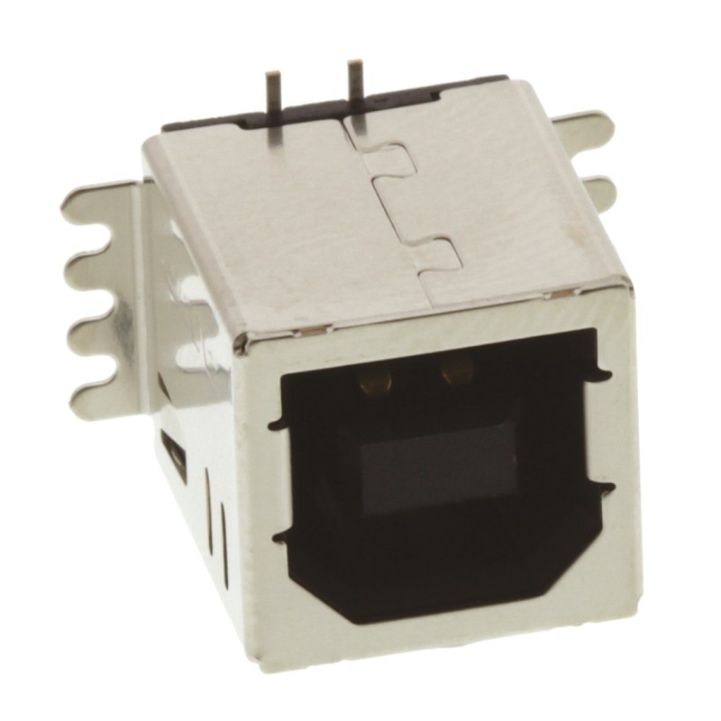 10 pcs - 1734517-1 TE Connectivity Straight, SMT, Socket Type B USB Connector