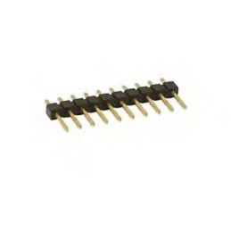 200 pcs - 10129378-902001BLF Amphenol Communications Solutions EconoStik Series Vertical Through Hole Pin Header, 2 Contact(s), 