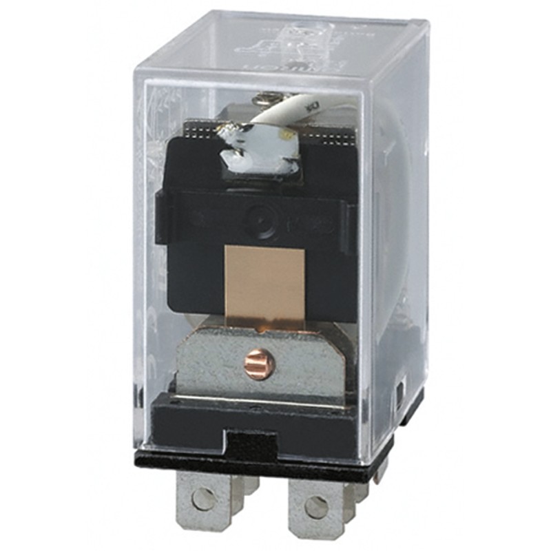 1 pcs - Omron Plug In Power Relay, 24V ac Coil, 15A Switching Current, SPDT