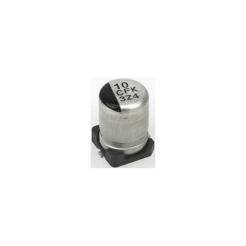 20 pcs - EEEFK1V4R7AR Panasonic 4.7μF Aluminium Electrolytic Capacitor 35V dc, Surface Mount - EEEFK1V4R7AR