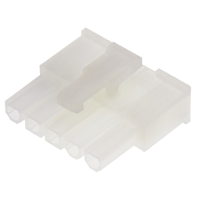 20 pcs - 39-01-4050 Molex, Mini-Fit Jr Female Connector Housing, 4.2mm Pitch, 5 Way, 1 Row
