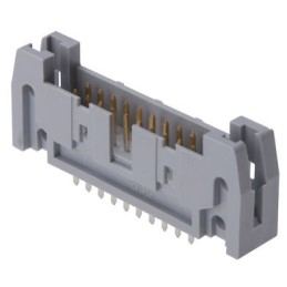 20 pcs - AWH 10G-0222-T ASSMANN WSW AWH Series Straight Through Hole PCB Header, 10 Contact(s), 2.54mm Pitch, 2 Row(s), Shrouded