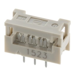 10 pcs - 9181069622 HARTING 6-Way IDC Connector Plug for Through Hole Mount, 2-Row