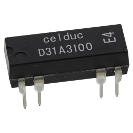 1 pcs - Celduc PCB Mount Reed Relay, 5V dc Coil, SPST, 100V dc Max, 500Ω