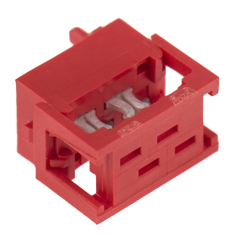 20 pcs - 215083-4 TE Connectivity 4-Way IDC Connector Plug for Cable Mount, 2-Row