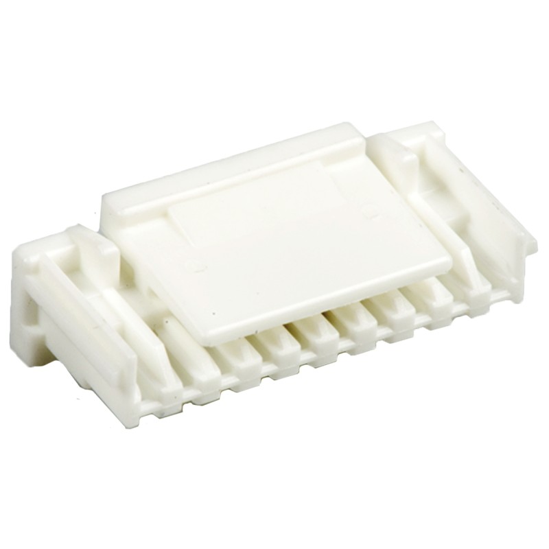 50 pcs - ZER-10V-S JST, ZER Female Connector Housing, 1.5mm Pitch, 10 Way, 1 Row