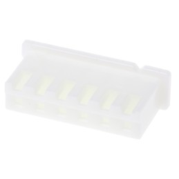 100 pcs - XHP-6 JST, XHP Female Connector Housing, 2.5mm Pitch, 6 Way, 1 Row
