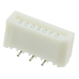 50 pcs - 52808-0770 Molex, Easy-On, 52808 1mm Pitch 7 Way Straight Female FPC Connector, Non-ZIF