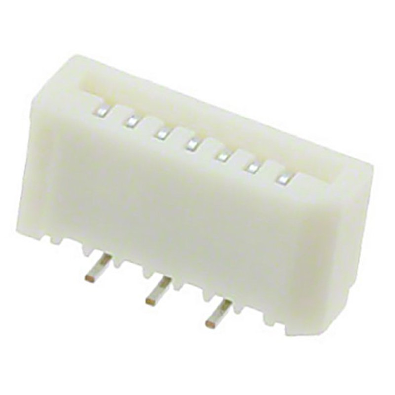 50 pcs - 52808-0770 Molex, Easy-On, 52808 1mm Pitch 7 Way Straight Female FPC Connector, Non-ZIF