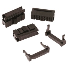 20 pcs - 61201023021 Wurth Elektronik 10-Way IDC Connector Socket for Cable Mount, 2-Row