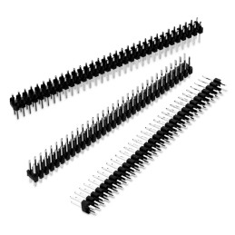 20 pcs - 61300421121 Wurth Elektronik WR-PHD Series Straight Through Hole Pin Header, 4 Contact(s), 2.54mm Pitch, 2 Row(s), Unsh