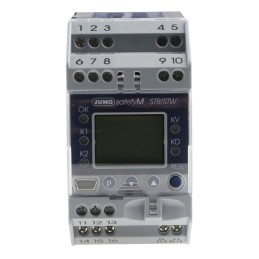 1 pcs - Jumo STB/STW Temperature Limiter, 85 x 45mm 2 (Analogue) Input, 2 Output Relay, 110 - 240 V ac Supply Voltage