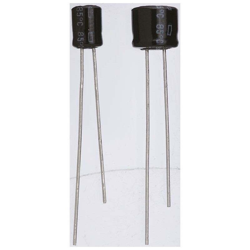 20 pcs - ESRM6R3ELL220MD05D Nippon Chemi-Con 22μF Electrolytic Capacitor 6.3V dc, Through Hole - ESRM6R3ELL220MD05D