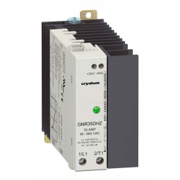 1 pcs - Sensata / Crydom GNR Series Solid State Relay, 35 A rms Load, DIN Rail Mount, 600 V rms Load, 32 V dc Control