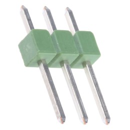 50 pcs - 826926-3 TE Connectivity AMPMODU MOD II Series Straight Through Hole Pin Header, 3 Contact(s), 2.54mm Pitch, 1 Row(s), 