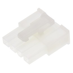 20 pcs - 39-01-4040 Molex, Mini-Fit Jr Female Connector Housing, 4.2mm Pitch, 4 Way, 1 Row