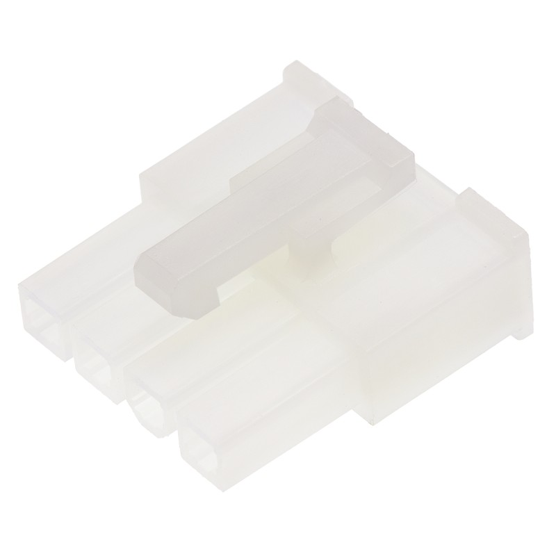 20 pcs - 39-01-4040 Molex, Mini-Fit Jr Female Connector Housing, 4.2mm Pitch, 4 Way, 1 Row