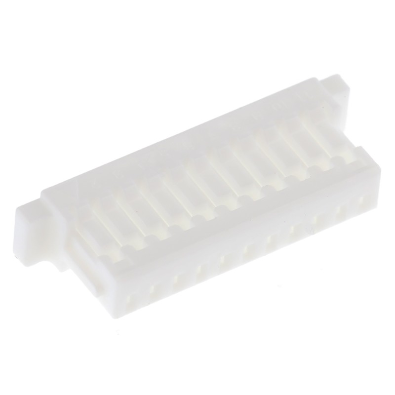 50 pcs - SHR-11V-S-B (LF)(SN) JST, SH Female Connector Housing, 1mm Pitch, 11 Way, 1 Row