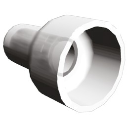 20 pcs - 328730 TE Connectivity Closed End Splice Connector, Clear, Insulated, Tin 22 - 10 AWG