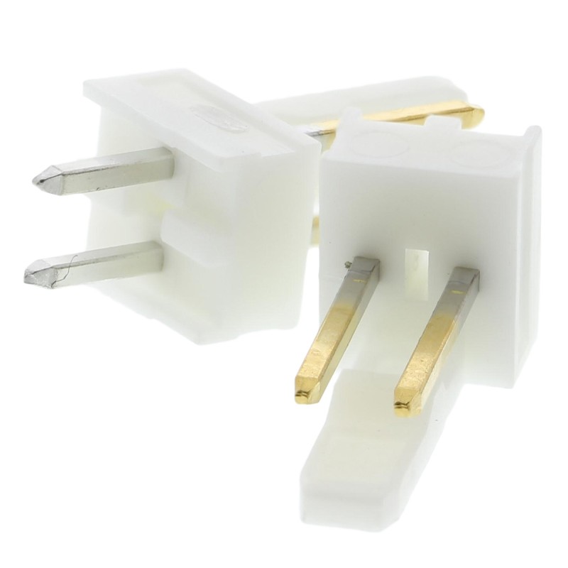 20 pcs - 22-29-2021 Molex KK 254 Series Straight Through Hole Pin Header, 2 Contact(s), 2.54mm Pitch, 1 Row(s), Unshrouded