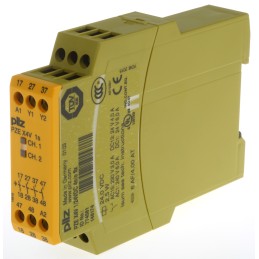 1 pcs - Pilz Single-Channel Expansion Module Safety Relay, 24V dc, 4 Safety Contacts