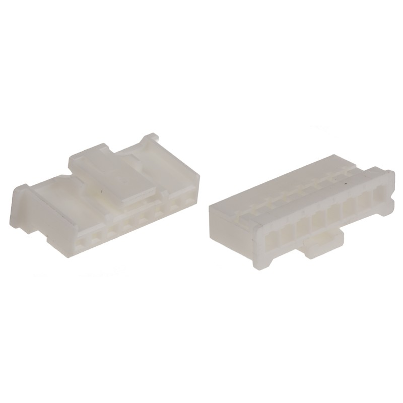 50 pcs - PAP-08V-S JST, PA Female Connector Housing, 2mm Pitch, 8 Way, 1 Row