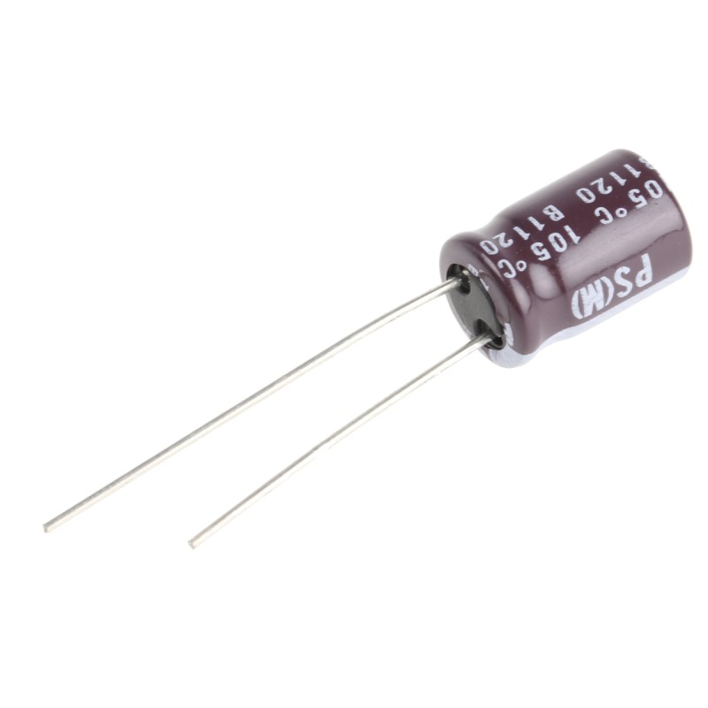 20 pcs - UPS1J470MPD Nichicon 47μF Electrolytic Capacitor 63V dc, Through Hole - UPS1J470MPD