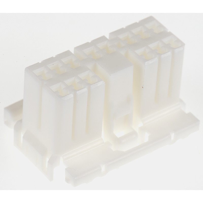 10 pcs - 173852-1 TE Connectivity, MULTILOCK 070 Male Connector Housing, 3.5mm Pitch, 14 Way, 2 Row