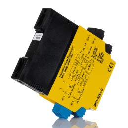 1 pcs - Turck 2 Channel Galvanic Barrier, Analogue Input Isolator, Current, Voltage Input, Voltage Output, ATEX, IECEx