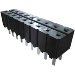 10 pcs - CES-109-01-T-S Samtec CES Series Vertical Through Hole Mount PCB Socket, 9-Contact, 1-Row, 2.54mm Pitch, Solder Termina