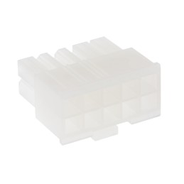 50 pcs - 1-794954-0 TE Connectivity, VAL-U-LOK Female Connector Housing, 4.2mm Pitch, 10 Way, 2 Row