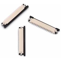 10 pcs - 686110183422 Wurth Elektronik, WR-FPC 1mm Pitch 10 Way Horizontal Female FPC Connector, Top Contact