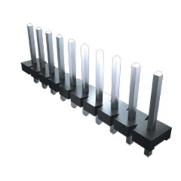 10 pcs - HPM-04-04-T-S Samtec HPM Series Straight Pin Header, 4 Contact(s), 5.08mm Pitch, 1 Row(s), Unshrouded