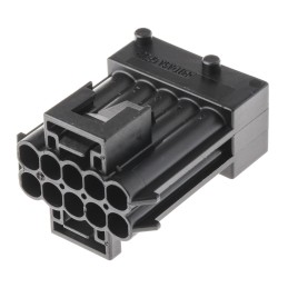 10 pcs - 1-965423-1 TE Connectivity, Junior Power Timer Automotive Connector Plug 10 Way, Solder Termination