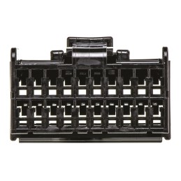 10 pcs - 174047-2 TE Connectivity, MULTILOCK 040 Male Connector Housing, 2.5mm Pitch, 20 Way, 2 Row