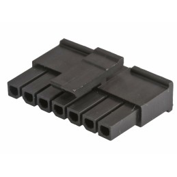 20 pcs - 43645-0700 Molex, Micro-Fit 3.0 Female Connector Housing, 3mm Pitch, 7 Way, 1 Row