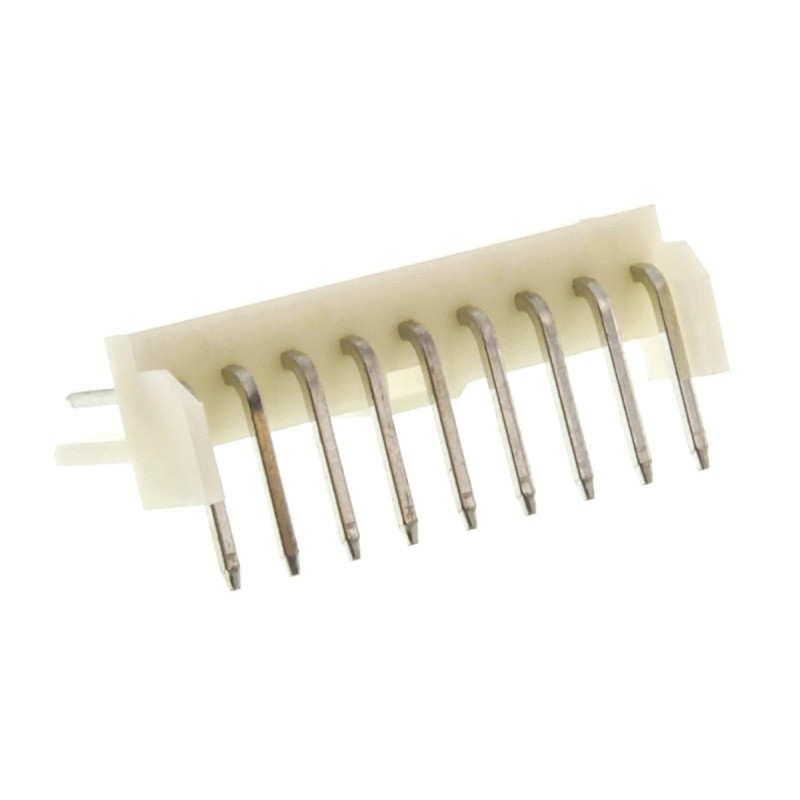 20 pcs - 171826-9 TE Connectivity EI Series Right Angle Through Hole PCB Header, 9 Contact(s), 2.5mm Pitch, 1 Row(s), Shrouded