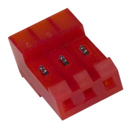 20 pcs - 3-640428-3 3 way cable mount MTA socket,22 awg