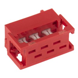 20 pcs - 215083-6 TE Connectivity 6-Way IDC Connector Plug for Cable Mount, 2-Row