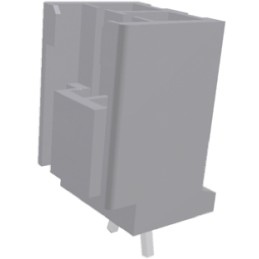 50 pcs - 176976-1 TE Connectivity AMP Universal Power Series Straight Through Hole PCB Header, 3 Contact(s), 3.96mm Pitch, 1 Row